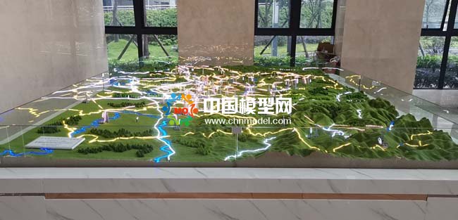 電網(wǎng)分布沙盤模型