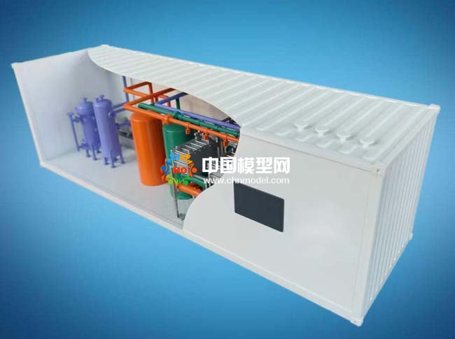 集裝箱式雙氧水站房模型