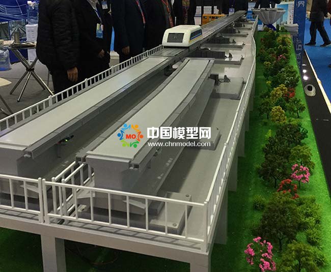 跨座式軌道交通系統(tǒng)沙盤模型