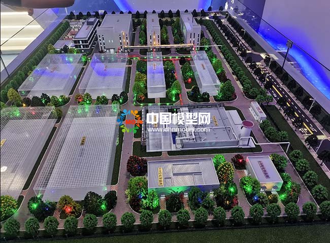 污水處理站沙盤模型
