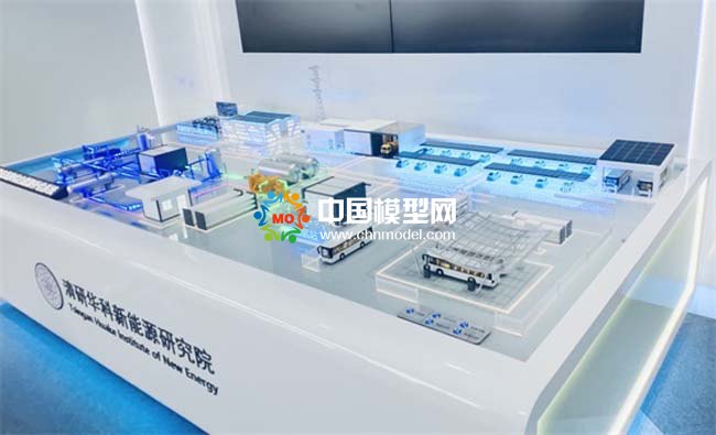 光儲(chǔ)充氫換綜合能源補(bǔ)給系統(tǒng)沙盤(pán)模型
