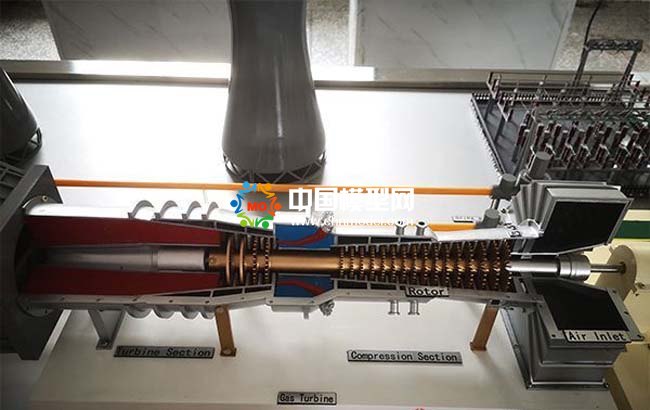 燃?xì)廨啓C結(jié)構(gòu)模型