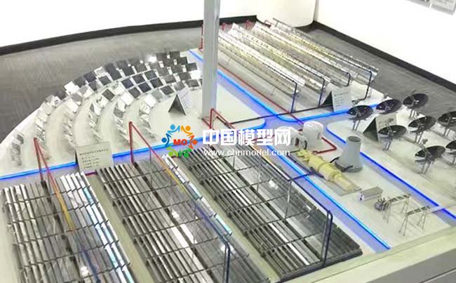光熱太陽(yáng)能電站沙盤模型