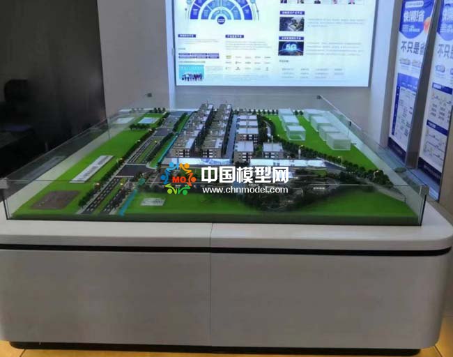 智慧健康產(chǎn)業(yè)園沙盤模型
