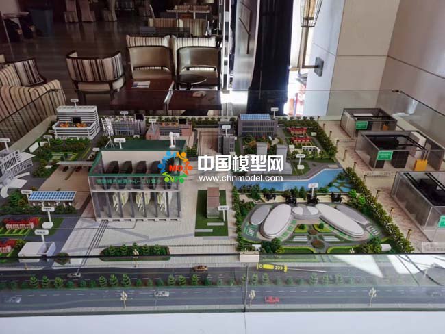 雙碳綠色共享新能源沙盤(pán)模型