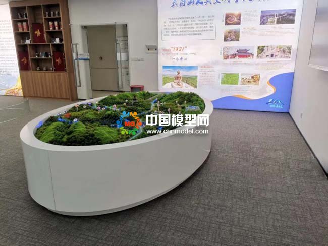 長(zhǎng)白山景區(qū)沙盤(pán)模型