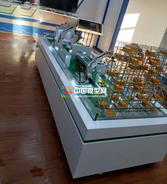 智能工業(yè)安全態(tài)勢感知平臺沙盤模型