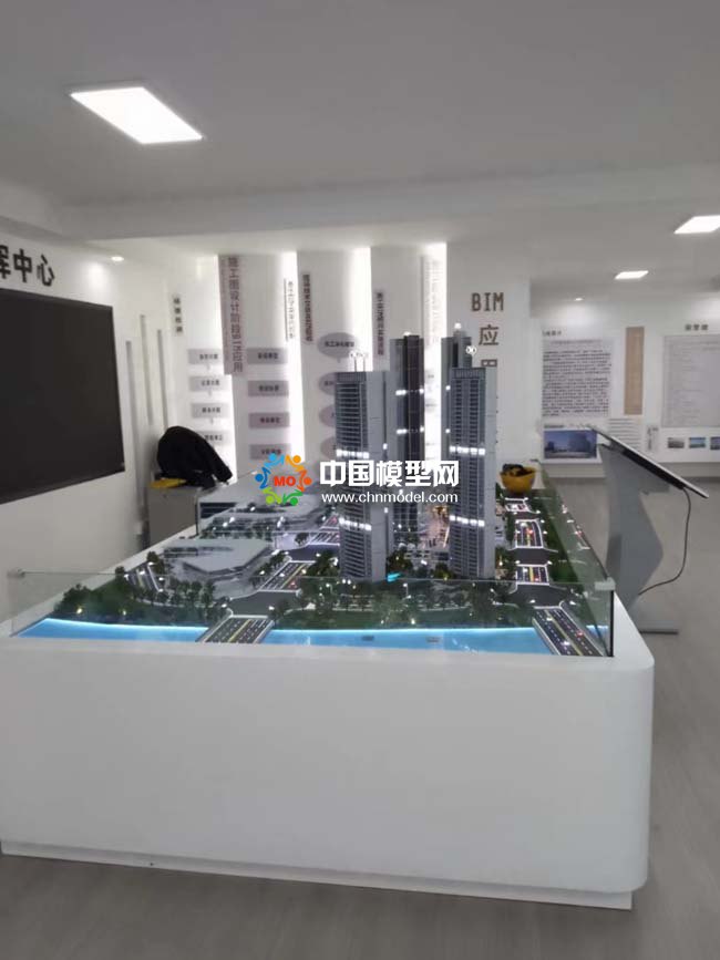 智慧建造沙盤模型