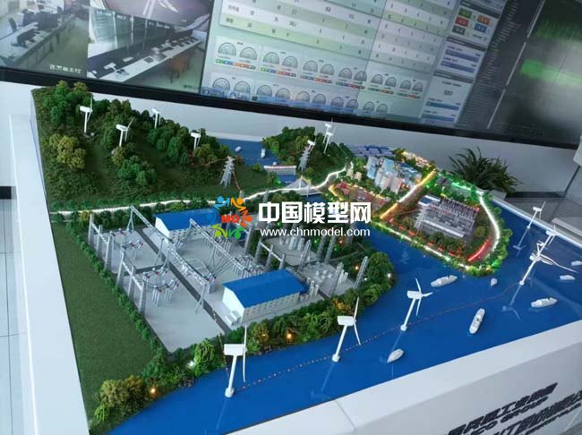 風(fēng)光資源儲(chǔ)備新能源產(chǎn)業(yè)沙盤模型