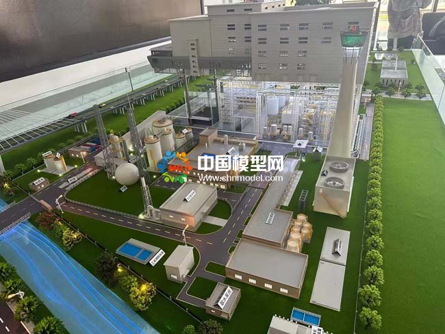 生活垃圾綜合處理焚燒發(fā)電廠沙盤模型
