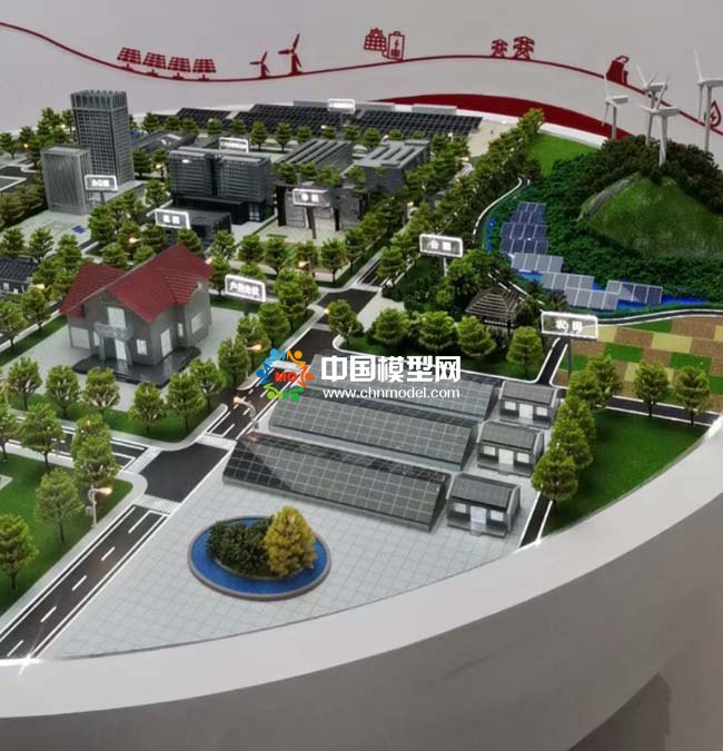 光伏電站應(yīng)用光伏發(fā)電產(chǎn)業(yè)鏈沙盤模型