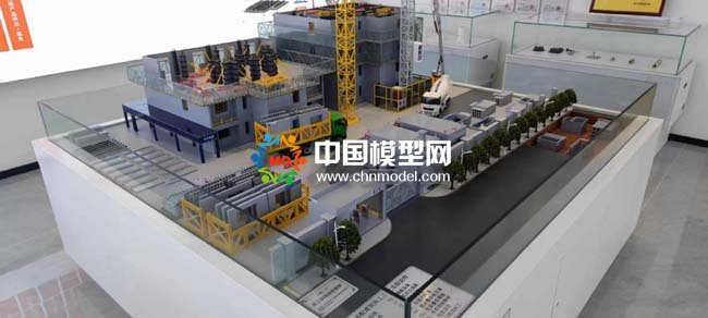 PC裝配式建筑施工工藝流程沙盤(pán)模型