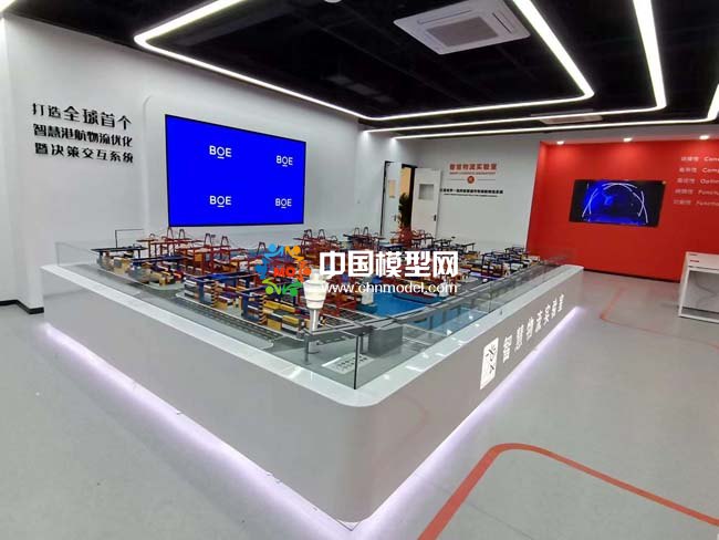 智慧物流實驗室沙盤模型