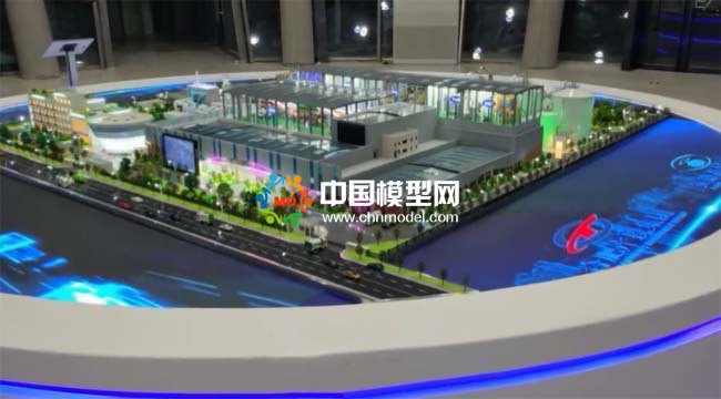 有機(jī)廢棄物資源化利用處理沙盤模型