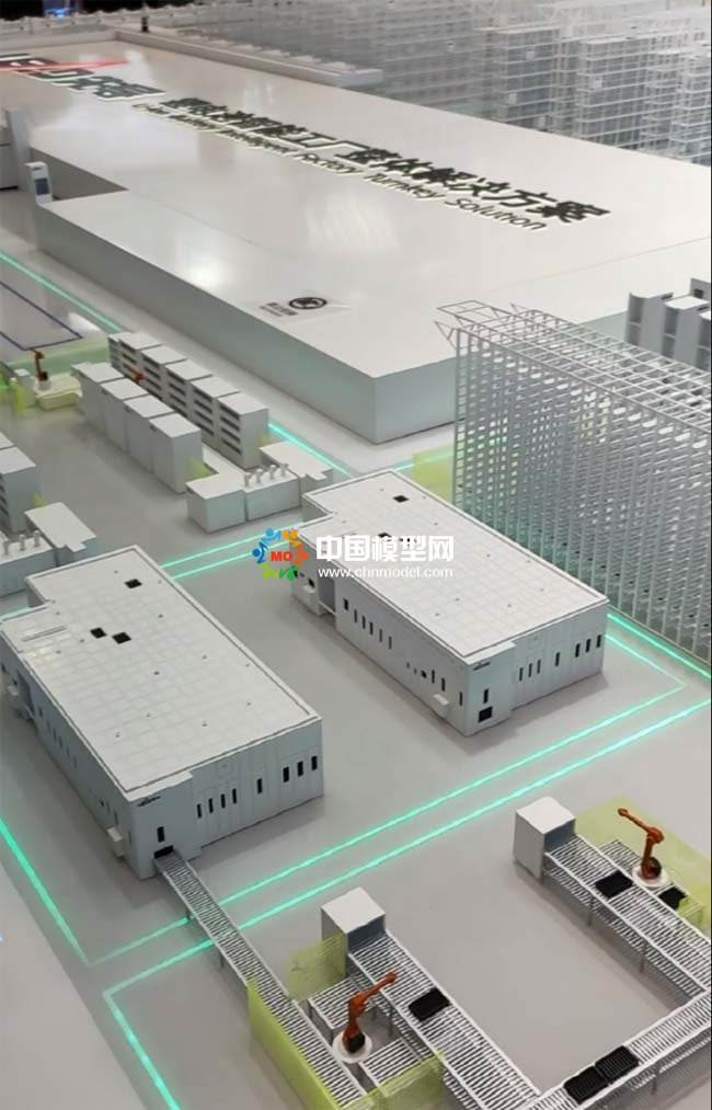 鋰電池智能裝備沙盤模型