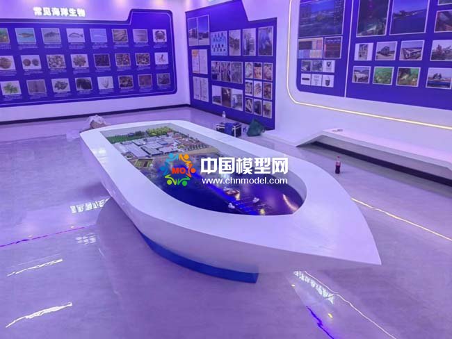 水產(chǎn)育苗場(chǎng)沙盤(pán)模型