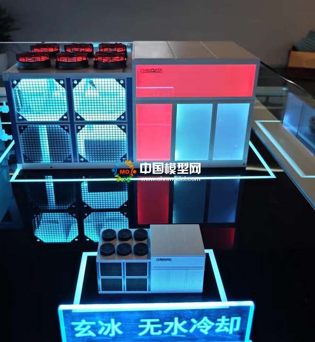 無水冷卻技術(shù)沙盤模型 