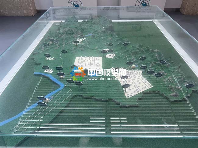 城市污水處理管網(wǎng)沙盤(pán)模型
