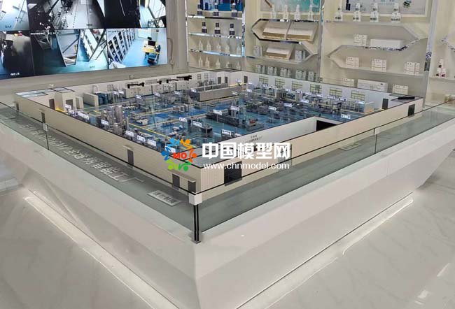 360°GMP全透明智能工廠沙盤模型