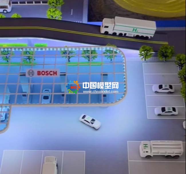 零碳氫運沙盤模型