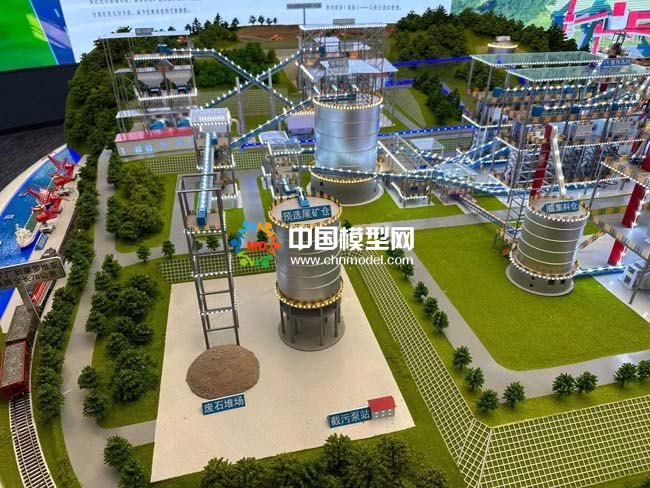 利比里亞邦礦沙盤模型