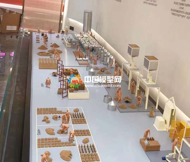 茅臺(tái)釀酒工藝流程沙盤模型