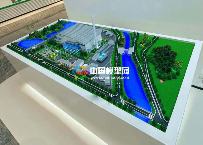 焚燒熱解氣化處置工藝沙盤(pán)模型