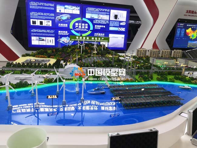 零碳智造綠色生產(chǎn)沙盤(pán)模型