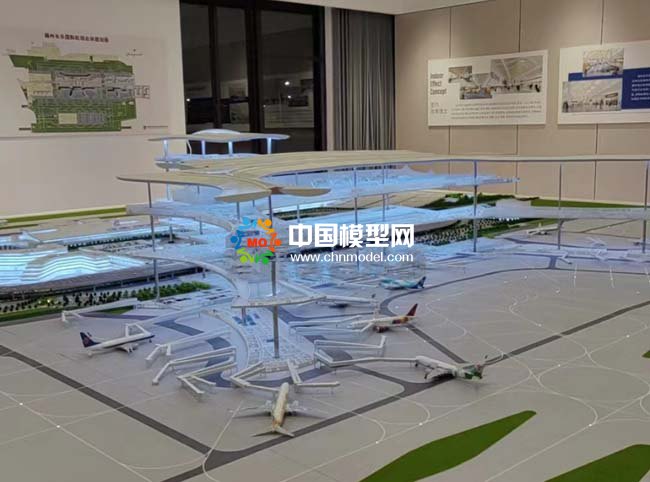 福州長樂國際機(jī)場沙盤模型