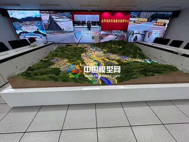 武警部隊作戰(zhàn)勤務指揮沙盤模型