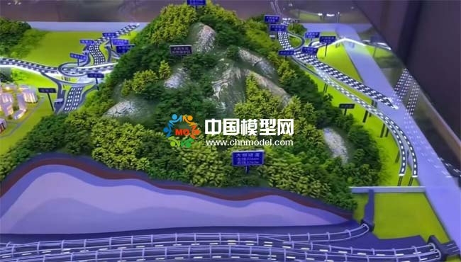 隧道剖面沙盤(pán)模型