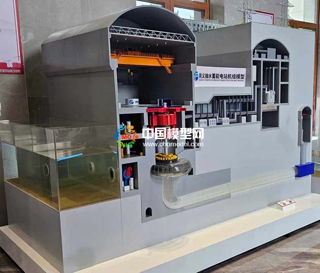 抽水蓄能電站機(jī)組模型
