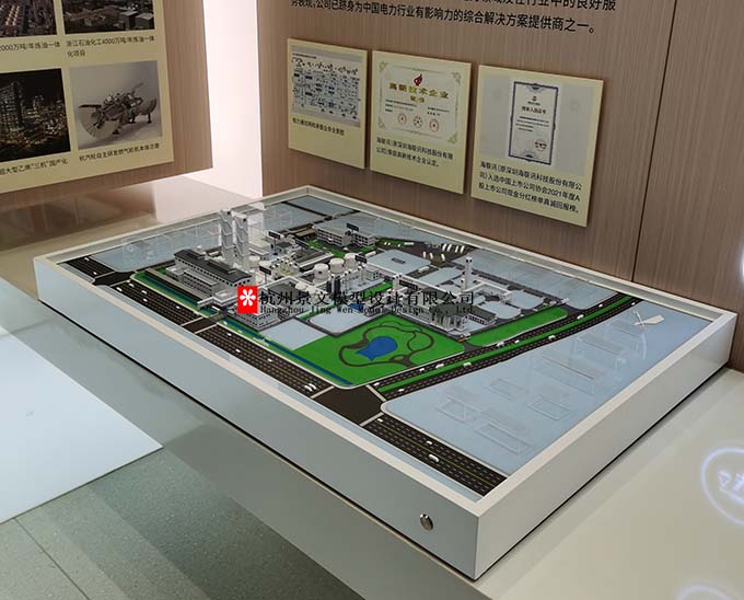 空分設(shè)備沙盤模型，特種氣體沙盤模型