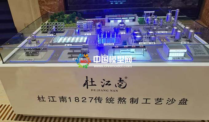 膏方熬膏技藝沙盤模型   