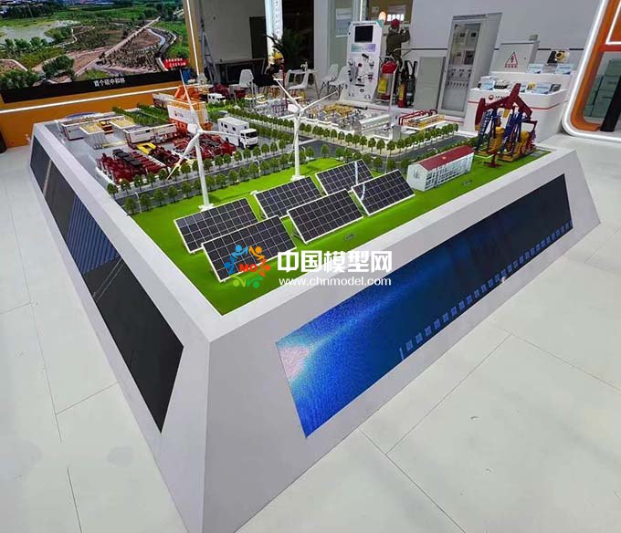 大慶油田現(xiàn)代化油田設備模型