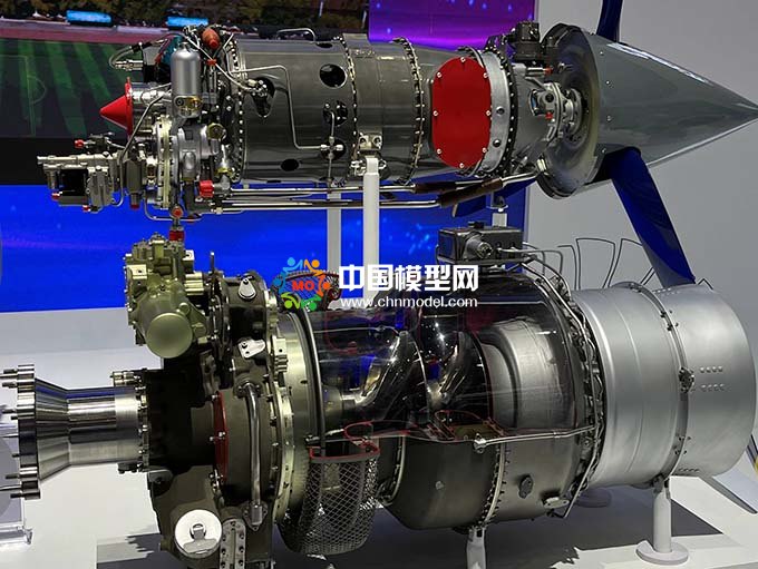 中國航發(fā)AEP60E航空發(fā)動機模型