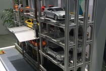 立體停車庫模型，動(dòng)態(tài)車庫模型，智能停車模型