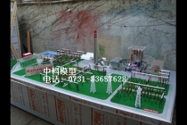 瀏陽中科發(fā)電、輸變電、供用電綜合展示模型