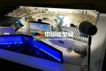 汽車(chē)展臺(tái)模型,4S店沙盤(pán)