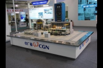 華龍一號核電反應(yīng)爐沙盤模型