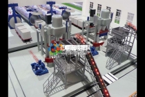 工業(yè)機(jī)器人汽車(chē)生產(chǎn)線沙盤(pán)模型