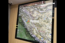 中印邊境西中段交通地形沙盤(pán)模型
