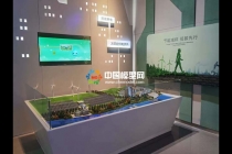 風(fēng)能供電，太陽能供電供熱沙盤模型