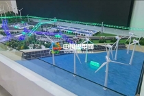 太陽能風(fēng)光互補新能源綜合發(fā)電沙盤模型