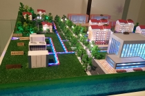 地源熱泵系統(tǒng)沙盤(pán)模型，風(fēng)源熱泵系統(tǒng)沙盤(pán)模型