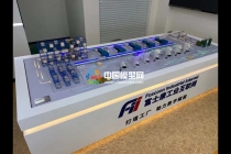 富士康工業(yè)互聯(lián)網(wǎng)數(shù)字工廠沙盤(pán)模型