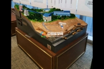 爆破應(yīng)用場(chǎng)景沙盤模型，民爆一體化解決方案